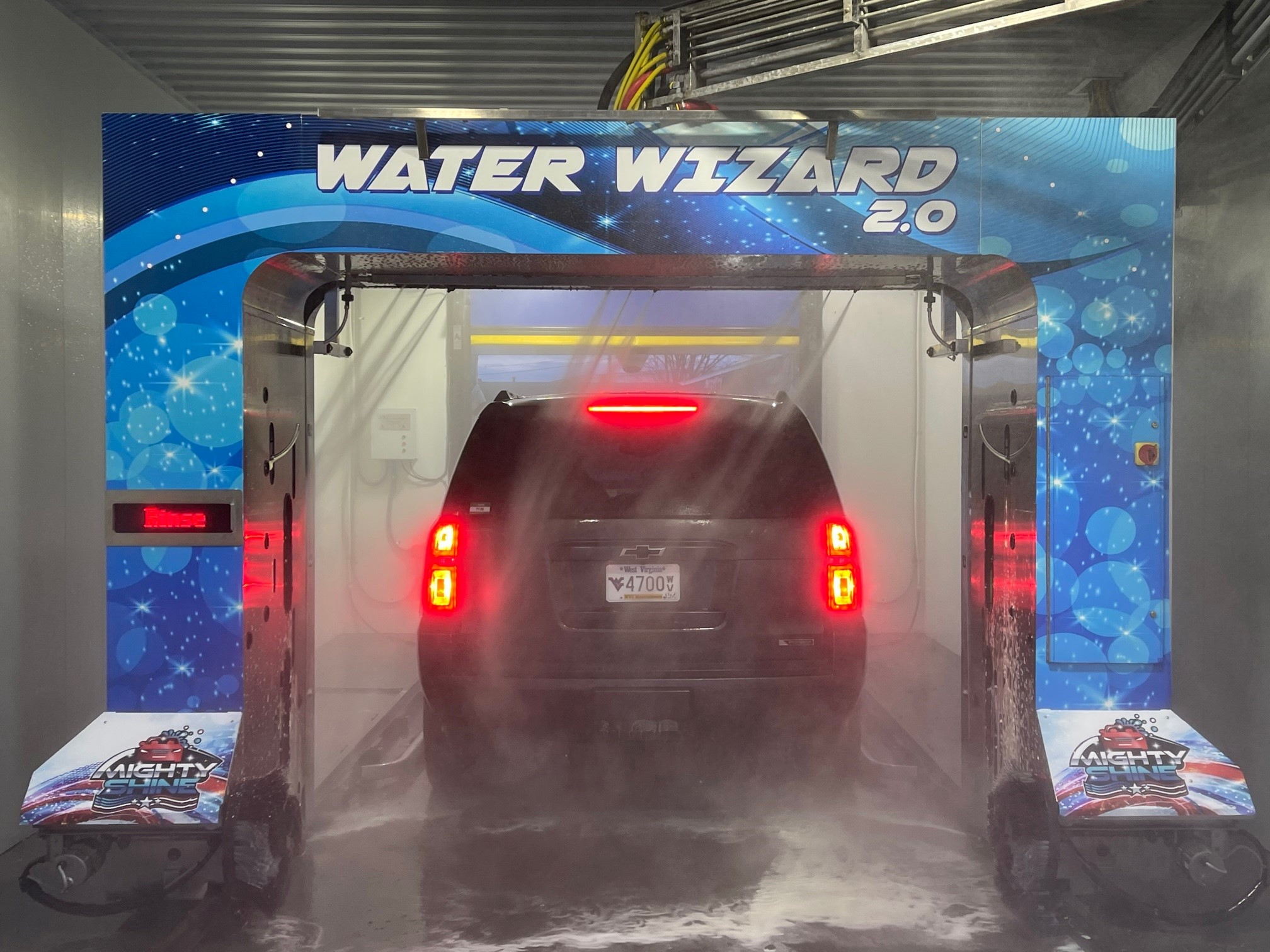 Touchless car wash operating in West Virginia